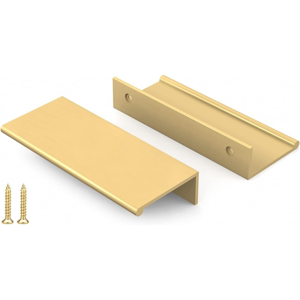 Peaha 25 Pack Kitchen Cabinet Handles 3 Inch Hole Center Matte Gold Pulls